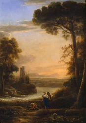 Paisaje con Tobías y el Arcángel Rafael